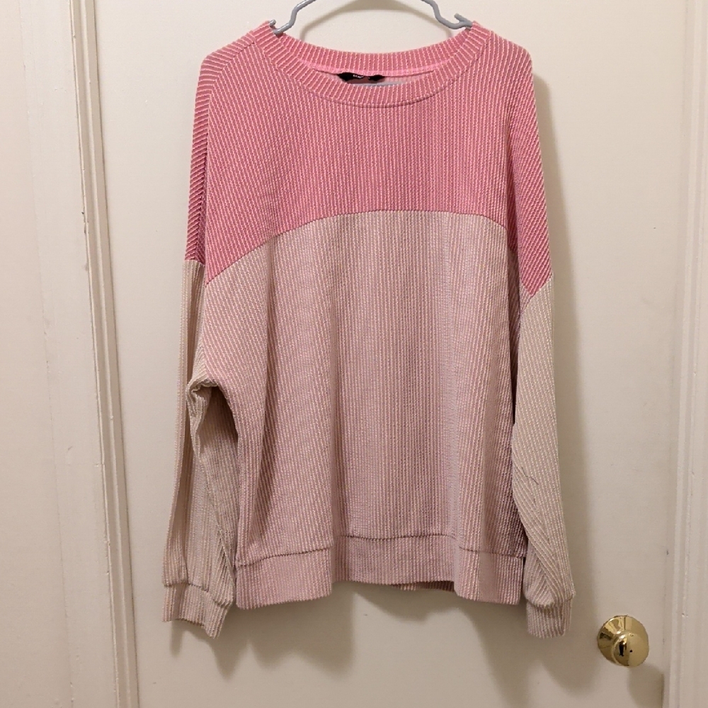 Pink Ombre Sweater